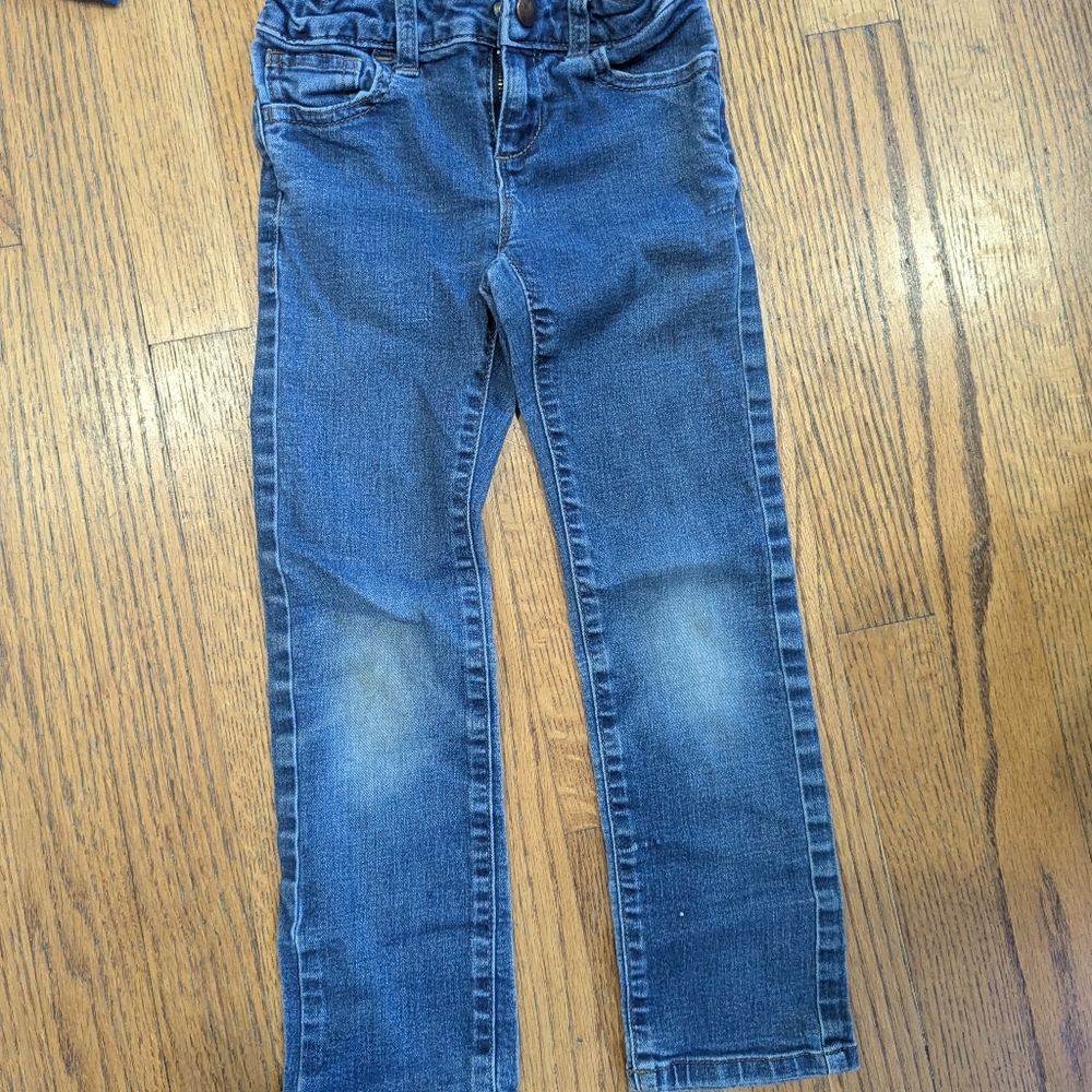 Boys Size 6 Lot ( 2 Sets PJs, 1 Long Sleeve Shirt And 1 Pair Of Jeans) - Picture 4 of 6